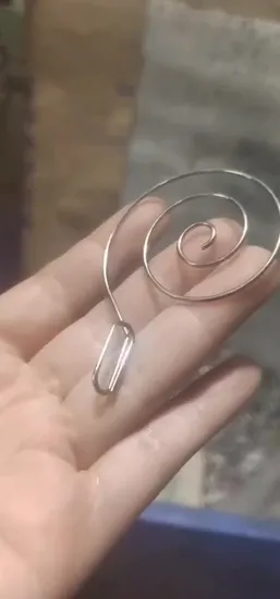 Filo di acciaio inossidabile metallico per la lavorazione dei campioni